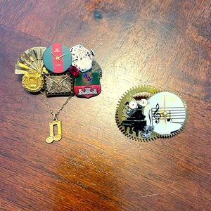 Set of Collage Pins